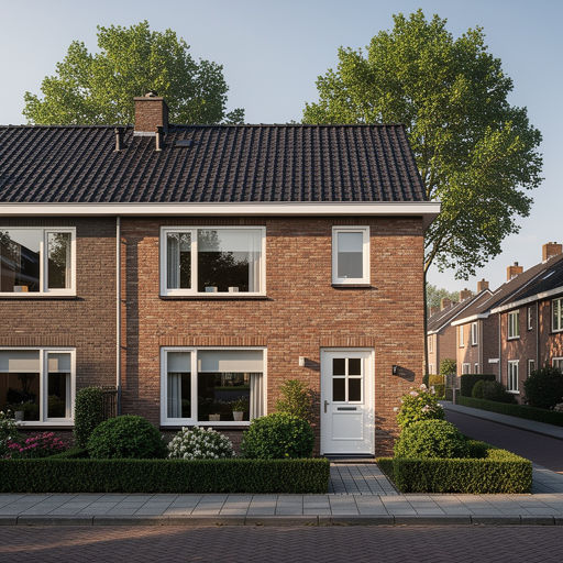foto van ouderwetse huizen
