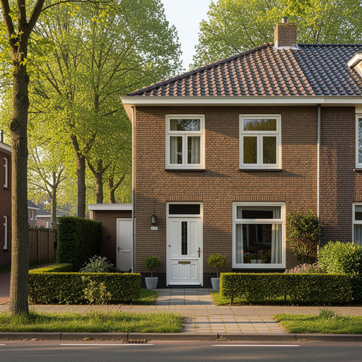 foto van ouderwetse huizen
