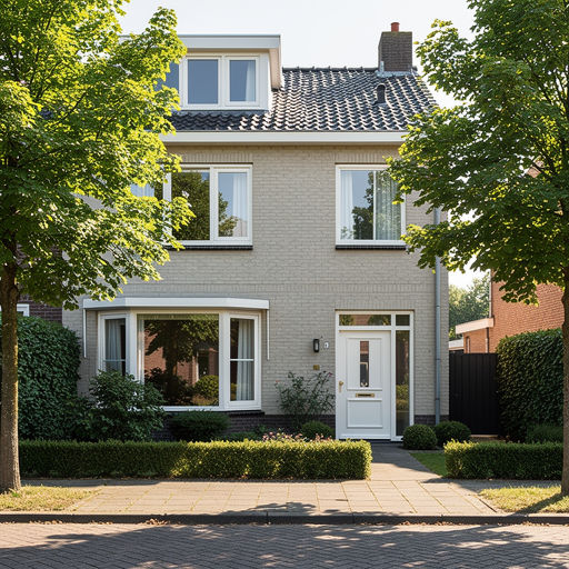 foto van ouderwetse huizen