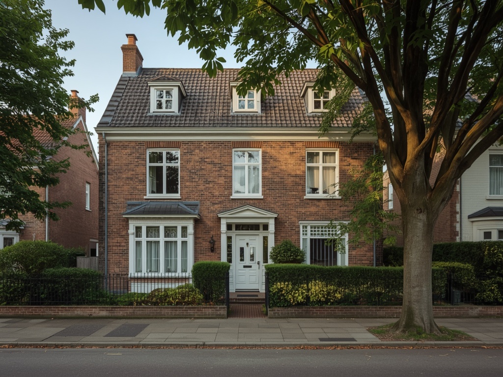 foto van ouderwetse huizen