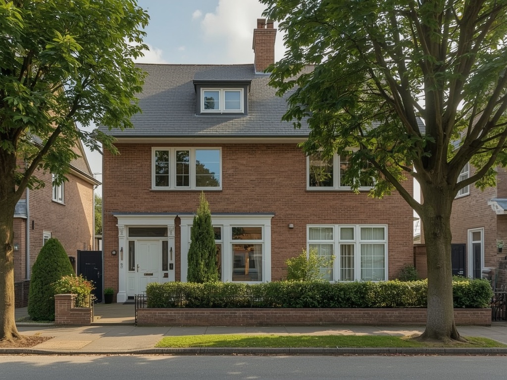 foto van ouderwetse huizen