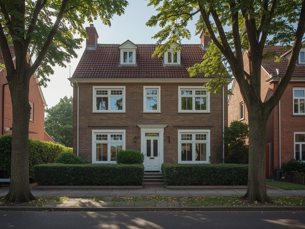 foto van ouderwetse huizen
