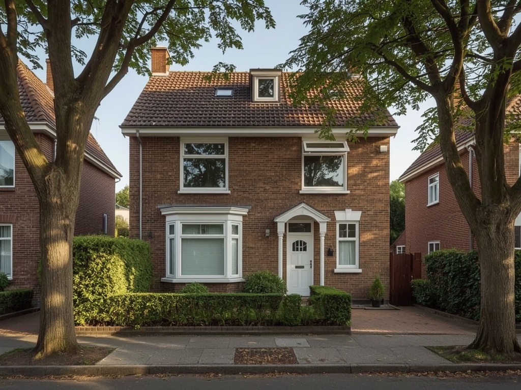 foto van ouderwetse huizen