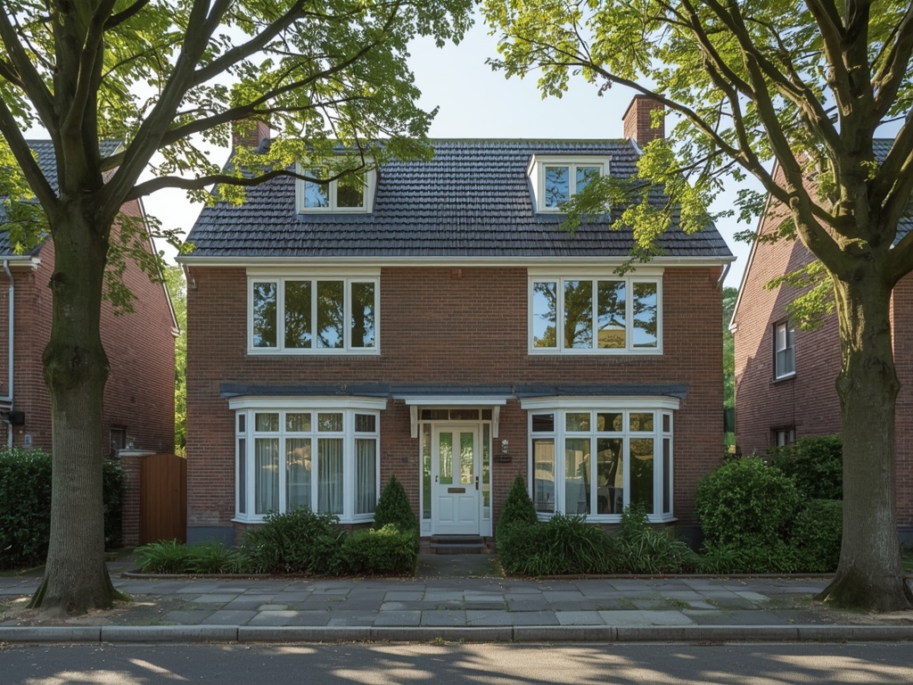foto van ouderwetse huizen