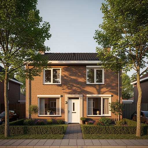 foto van ouderwetse huizen