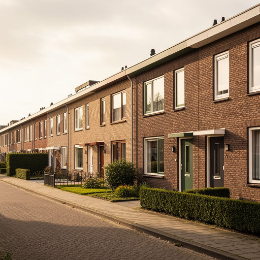 Monteur plaatst kunststof kozijnen bij een woning in Oosterhout